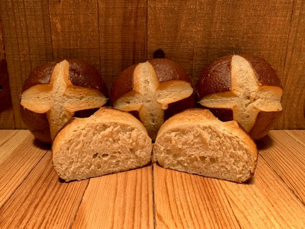 German Pretzel Roll - 4 Pack