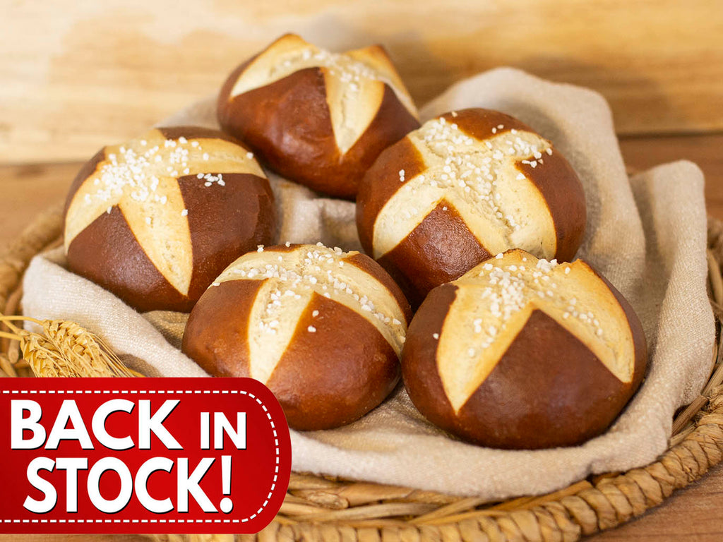 German Pretzel Roll - 4 Pack