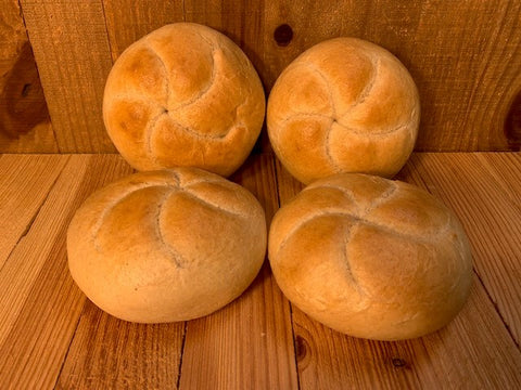 German Kaiser Roll - 4 Pack