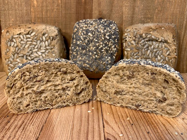 German Multi-Seed Roll - 4 Pack