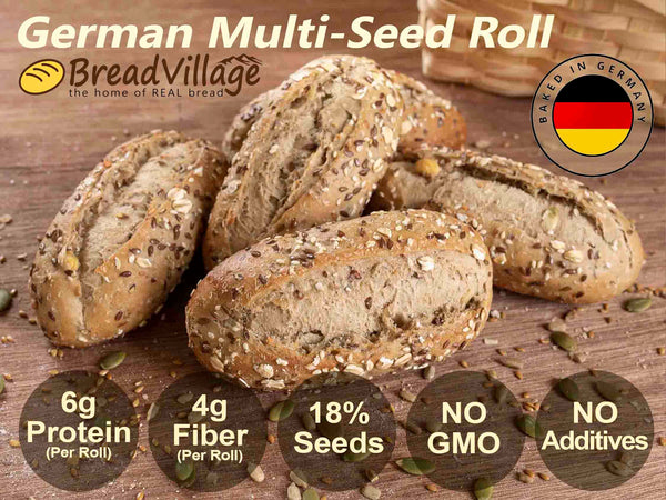 German Multi-Seed Roll - 5 Pack